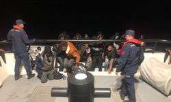 Dikili açıklarında düzensiz göçmen operasyonu!