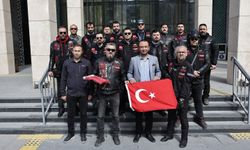 Kütahya'dan motosikletle Anıtkabir'e taşındı!