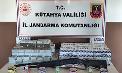 Jandarma operasyonunda makaron ve elektronik sigara bulundu