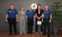 Bilek Güreşi Türkiye İkincisi Taha Çaylak’a İzmir Emniyetinden destek