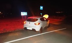 Trafik canavarı felekat yaratmadan durdu!