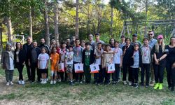 Genç oryantiring sporcuları Kütahya’da ter döktü