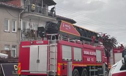 Tavşanlı’da baca yangını eve sıçramadan söndürüldü