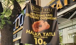 Eskişehirli tatlıcıdan gülümseten mesaj!