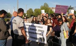 Eskişehir’de kadına şiddet protestosu engele takıldı