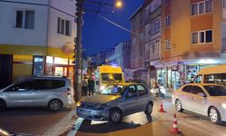 Eskişehir'de kontrolsüz çıkış kazaya neden oldu