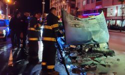Eskişehir'de alevli gece: Ortalığı savaş alanına çevirdi
