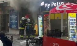 Eskişehir'de tamircide yangın!