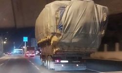 Eskişehir'deki tehlikeli yük sürücüleri korkuttu