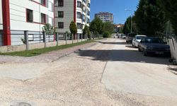 Eskişehir'in o noktasındaki bozuk yol asfalt bekliyor