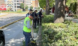Büyükşehir ekipleri kent estetiği için sahada