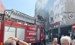 Kuşadası'nda yangın!
