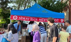 Simav’da YKS adaylarına ücretsiz emanet ve su çadırı hizmeti