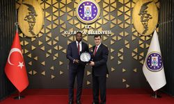 Eyüp Kahveci, Fildişi Sahili temsilcisini ağırladı