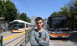 (ÖZEL) Eskişehirli gencin tek tutkusu toplu taşıma araçları