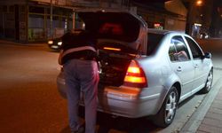 Samsun polisi Bafra’da güvenlik denetimi yaptı