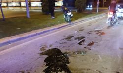 Eskişehir'de metrelerce sürüklendi: Hayatını kaskı kurtardı