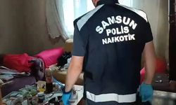 Samsun'da zehir baskını: 3 kişi gözaltına alındı