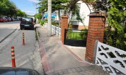 Eskişehirliler kapı önlerine duba dikiyor