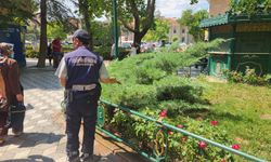 Eskişehir'de park ve bahçeler düzenli sulanıyor