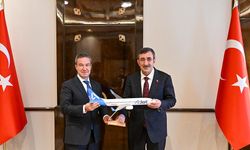 AJet'ten Cumhurbaşkanı Yardımcısı Yılmaz ile önemli görüşme