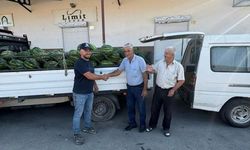 Osmaneli karpuzunda hasat sezonu başladı