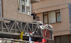 Eskişehir’de fırın bacasında yangın paniği!