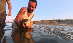 Yakaladıkları balıkları gelecek nesiller için serbest bırakıyorlar