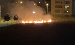Eskişehir'de yangın paniği: Alevler geceyi aydınlattı