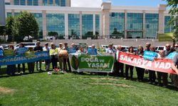 Eskişehir'deki kıyıma bakanlık önünde protesto: İzin vermeyeceğiz!