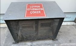 Eskişehir'de kutuya yazılan not dikkat çekti: Gören bir daha oturmadı
