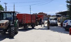Eskişehir'de hasat başladı: Uzun kuyruklar oluştu