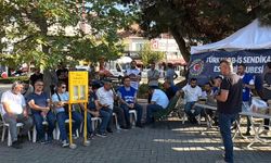 Eskişehir'de çadır eylemine Mevlid arası