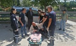 Eskişehir'de ekipler harekete geçti: Bir anda yere yığıldı