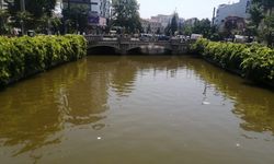 Eskişehir Porsuk Çayı’nın rengi değişti