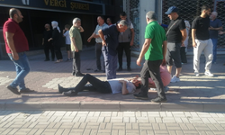 Eskişehir'de kaldırımda yürürken canından oluyordu