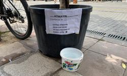 Eskişehir'de görenleri gülümseten not