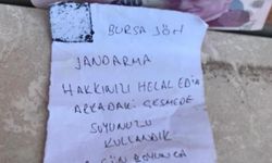 Bilecik’te jandarmadan duygulandıran o not