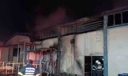 Bilecik’te korkutan fabrika yangını!