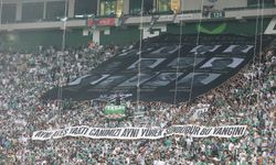 Bursaspor Eskişehirspor maçında duygulandıran pankart
