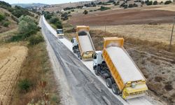 Eskişehir kırsalı asfaltla buluşuyor