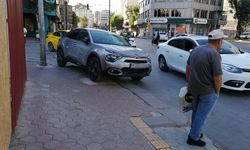 Eskişehir'de kaldırım işgaline öfke yağdı