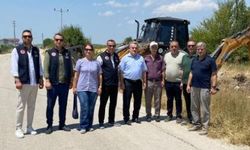 Kaymakam Öztürk’ten çalışmalara yerinde takip