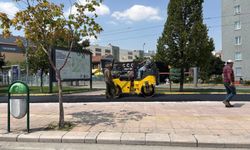 Eskişehir'de bisiklet yolu çalışmaları devam ediyor