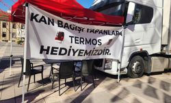 Eskişehir'de Kızılay’dan kan bağışlayanlara hediye