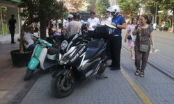 Eskişehir'de zabıta ekipleri, motosiklet sürücülerine göz açtırmadı