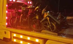 Bolvadin’de motosiklet denetimi: 20 araç trafikten men edildi