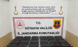 Kütahya'da jandarmadan kaçak sigara operasyonu