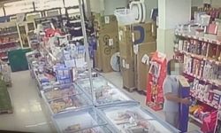 Eskişehir'de hırsızlık kameralara böyle yansıdı