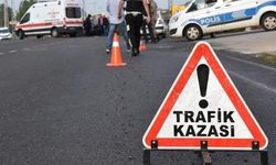 Afyon'da elektrikli bisiklet devrildi!
